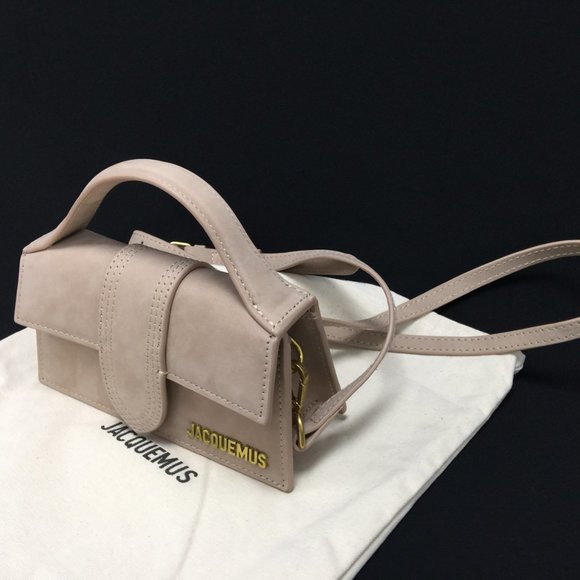 Jacquemus Le Bambino Mini Flap Bag Dark Beige - Picture 2 of 10